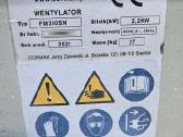 Ventiliatorius Cormak 2,2 kw - nuotraukos Nr. 3