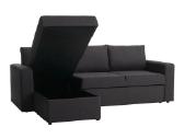 Trijų vietų kampinė sofa lova - nuotraukos Nr. 4