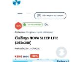 Čiužinys 160200 - nuotraukos Nr. 3