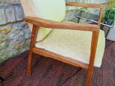 Vintažinis mid century bukmedžio fotelis - nuotraukos Nr. 2
