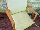 Vintažinis mid century bukmedžio fotelis - nuotraukos Nr. 3