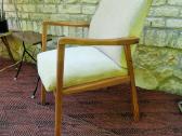 Vintažinis mid century bukmedžio fotelis - nuotraukos Nr. 6