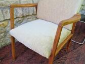 Vintažinis mid century bukmedžio fotelis - nuotraukos Nr. 15