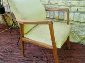 Vintažinis mid century bukmedžio fotelis - nuotraukos Nr. 16