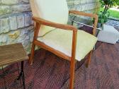 Vintažinis mid century bukmedžio fotelis - nuotraukos Nr. 23