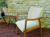 Vintažinis mid century bukmedžio fotelis - nuotraukos Nr. 26