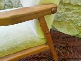 Vintažinis mid century bukmedžio fotelis - nuotraukos Nr. 27