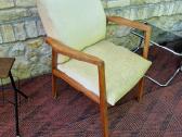 Vintažinis mid century bukmedžio fotelis - nuotraukos Nr. 28