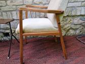 Vintažinis mid century bukmedžio fotelis - nuotraukos Nr. 35