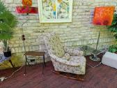 Vintažinis mid century supamas fotelis - nuotraukos Nr. 32