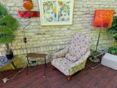 Vintažinis mid century supamas fotelis - nuotraukos Nr. 35