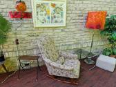 Vintažinis mid century supamas fotelis - nuotraukos Nr. 36