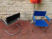 Vintažinės mid century Bauhaus st.konsolinės kėdės - nuotraukos Nr. 15