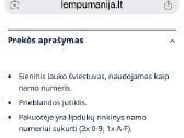 Lauko šviestuvas-namo numeris - nuotraukos Nr. 5