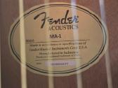 Fender akustine gitara. - nuotraukos Nr. 3