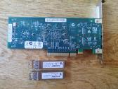Qlogic Qle2562 8gb Dual Port Fc valdiklis + 2x Fin - nuotraukos Nr. 2