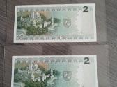 2 litai 1993 metų Unc, bankinio stovio. - nuotraukos Nr. 2