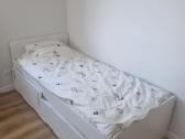 Ikea dvivietė lova 90200cm kartu su čiužiniais - nuotraukos Nr. 2