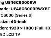 Samsung full HD LCD LED televizorius 1.16 metro - nuotraukos Nr. 4