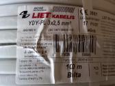Elektros kabelis lankstus ir Pp3-40, rielė - nuotraukos Nr. 3