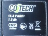 Veikiantis Cotech akumuliatorinis suktuvas 14.4v - nuotraukos Nr. 3
