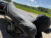 Valtis su varikliu ir priekaba - nuotraukos Nr. 5