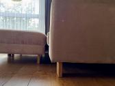 Kokybiška Softrend sofa-kampas su pufu - nuotraukos Nr. 5