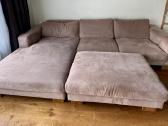 Kokybiška Softrend sofa-kampas su pufu - nuotraukos Nr. 7
