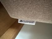 Kokybiška Softrend sofa-kampas su pufu - nuotraukos Nr. 8