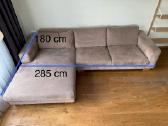 Kokybiška Softrend sofa-kampas su pufu - nuotraukos Nr. 3
