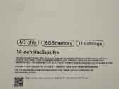 Naujas MacBook Pro 14 m5 - nuotraukos Nr. 2