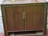 Vintažinė mid century raudonmedžio spintelė - nuotraukos Nr. 31