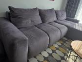 Kampinė sofa su išskleidžiama dalim - nuotraukos Nr. 5