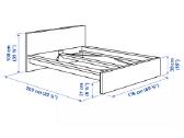Malm dvigulė lova (Ikea) - nuotraukos Nr. 4