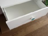 Godishus Ikea Komoda su 3 stalčiais, balta - nuotraukos Nr. 3
