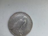 Sidabrinė moneta, 1 peace dollar - nuotraukos Nr. 2