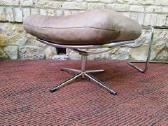 Vintažinis mid century Bauhaus st.pakojis/pufas - nuotraukos Nr. 15