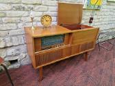 Vintažinis mid century tikmedžio audiocentras Saba - nuotraukos Nr. 2