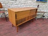 Vintažinis mid century tikmedžio audiocentras Saba - nuotraukos Nr. 26