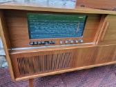 Vintažinis mid century tikmedžio audiocentras Saba - nuotraukos Nr. 30