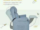 Vaikiškas fotelis-reglaineris,2in1 supynės-laipynė - nuotraukos Nr. 3