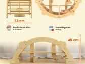 Vaikiškas fotelis-reglaineris,2in1 supynės-laipynė - nuotraukos Nr. 12