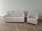Itališka sofa lova su foteliu iš Kler baldai - nuotraukos Nr. 2