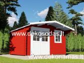Medinis sodo namelis „Greenhaven 40“ 390300 cm - nuotraukos Nr. 3