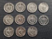 Kuba 1 peso, 11 skirtingų - nuotraukos Nr. 2