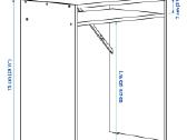 Ikea Torald stalas su Smällen kėde ir Svallet lemp - nuotraukos Nr. 7