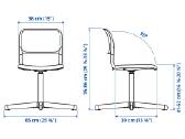 Ikea Torald stalas su Smällen kėde ir Svallet lemp - nuotraukos Nr. 10
