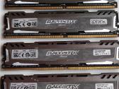 Crucial Ballistix Sport 16gb (4x4gb) Ddr4 2666 MHz - nuotraukos Nr. 2