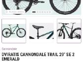 Cannondale Trail Two Hardtail MTB 29 - nuotraukos Nr. 25