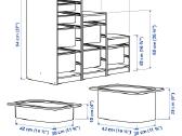 Žaisly laikymo baldeliai Ikea - nuotraukos Nr. 4